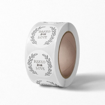 Roll label for candles