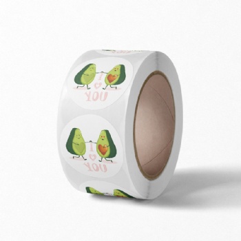 Roll label for packaging
