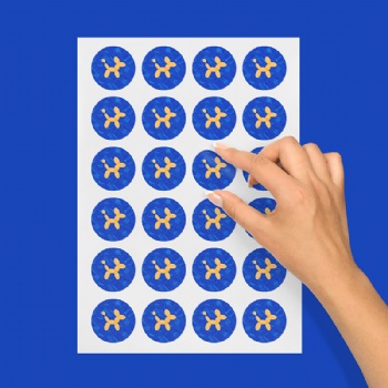 Eco-friendly sticker labels
