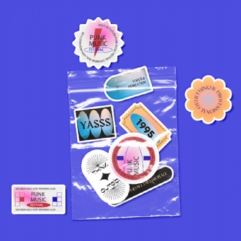 Custom sticker labels