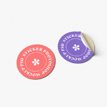 Die-cut label finishes