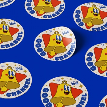Sticker label adhesive