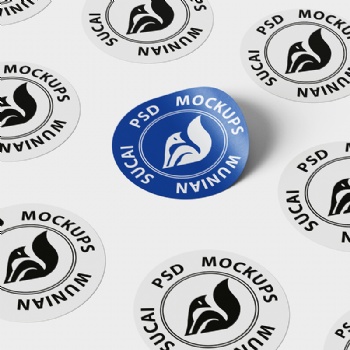 Glossy die-cut labels