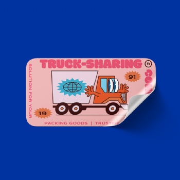 Sticker label printing