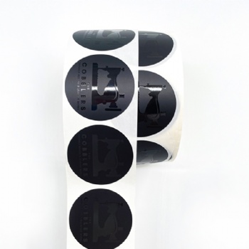 Die-cut label for jars