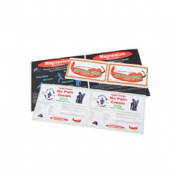 Die Cut Adhesive Labels