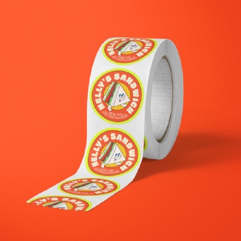 Matte paper labels