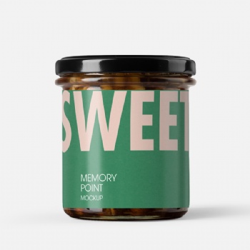 Glass bottle labels