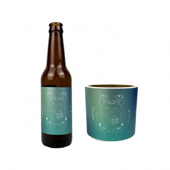 Beverage bottle labels